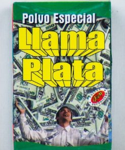 Polvo caja Llama Plata