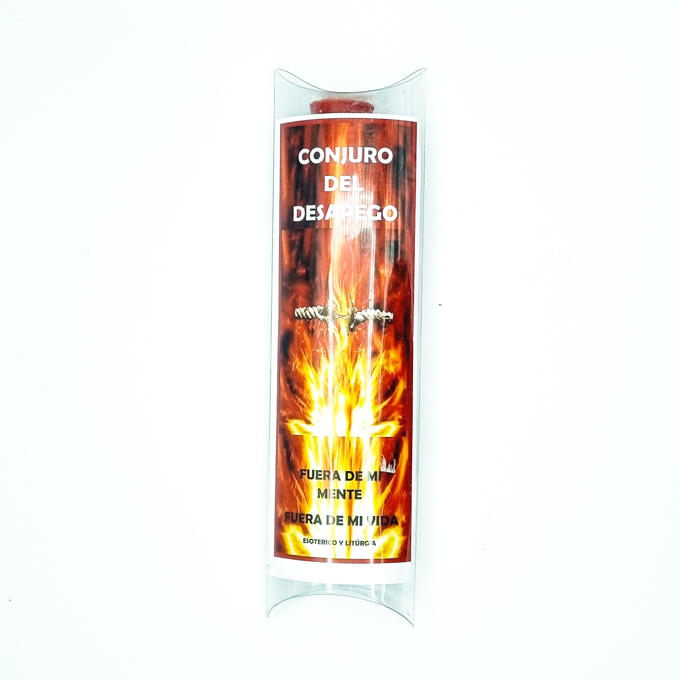 Veladora conjuro del desapego