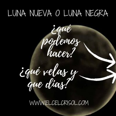 Luna nueva o Luna negra