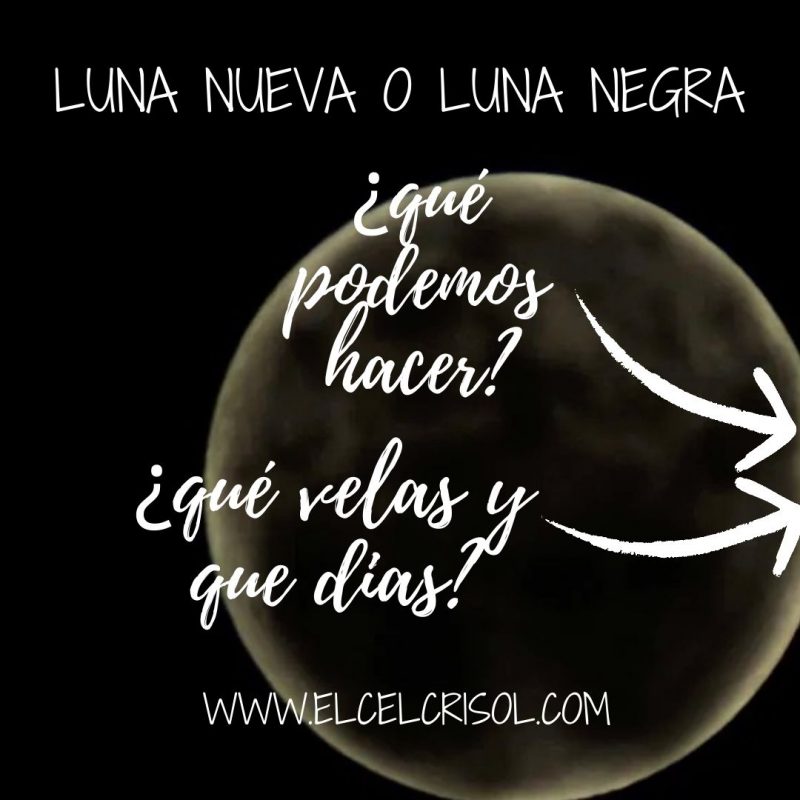 Luna nueva o Luna negra