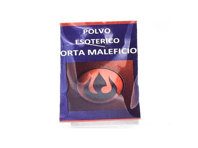 polvo corta maleficios hecho en España para romper brujería y maldiciones