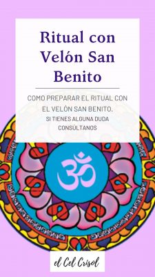 Ritual Con Velón San Benito