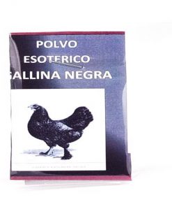polvo de gallina negra esotérico para protección contra brujería y mal de ojo