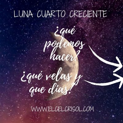 Luna Cuarto Creciente