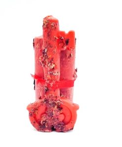 Velón Llave Poderosa del Amor, detalle de la llave