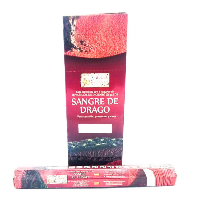 Incienso Sangre de Dragón para protección, armonía y amor
